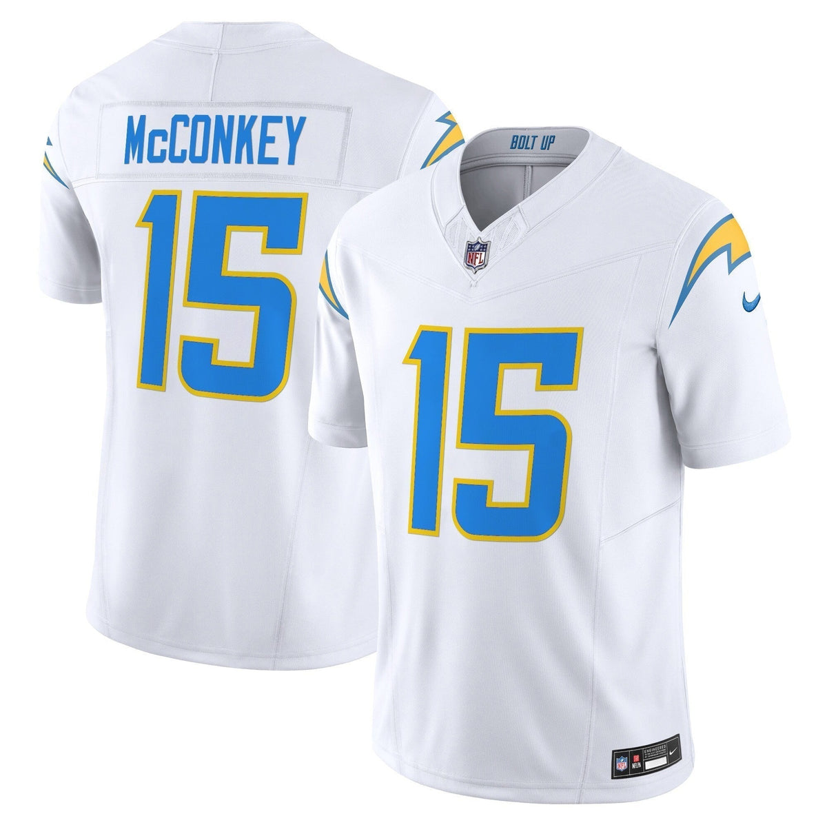 Men's Los Angeles Chargers 2025 Alternate Charger Power Vapor Limited Jersey - All Stitched