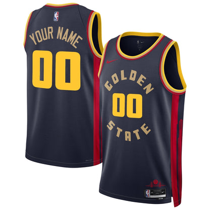 Golden State Warriors 2025 Swingman Custom Jersey - All Stitched