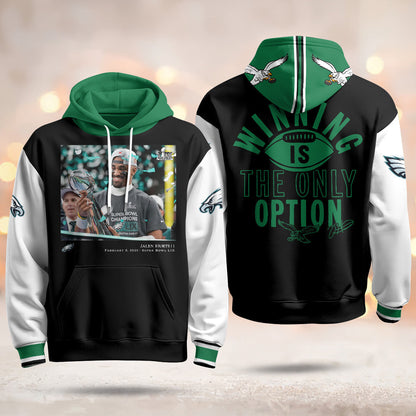 PHI Super Bowl LIX Champions Limited Hoodie N3 - Printed
