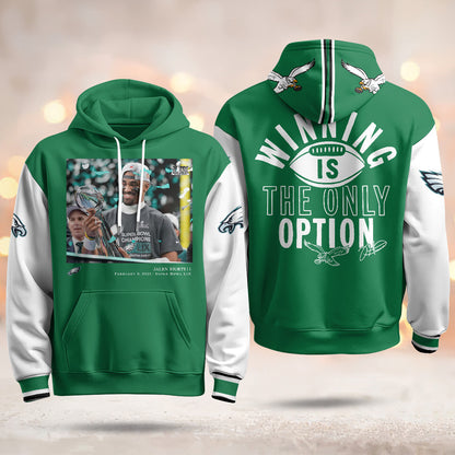 PHI Super Bowl LIX Champions Limited Hoodie N3 - Printed
