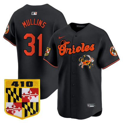 Baltimore Orioles 410 & Chesapeake Crab Patch Vapor Premier Limited Jersey - All Stitched