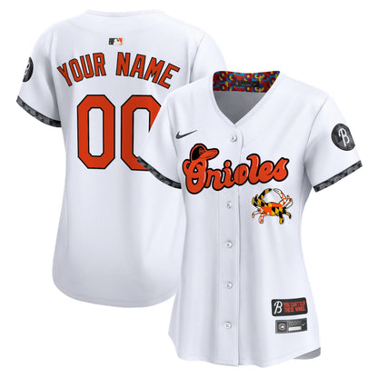 Baltimore Orioles Maryland Blue Crab Vapor Premier Limited Custom Jersey - All Stitched
