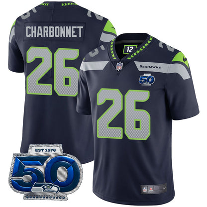 SEA 50th Season Vapor Limited Jersey - Stitched