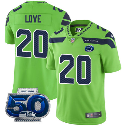 SEA 50th Season Vapor Limited Jersey - Stitched
