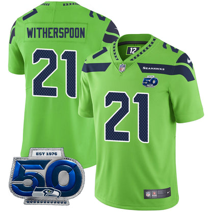 SEA 50th Season Vapor Limited Jersey - Stitched