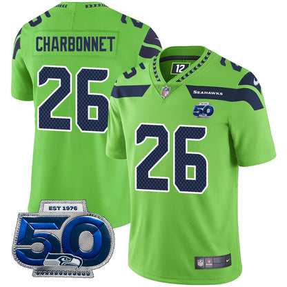 SEA 50th Season Vapor Limited Jersey - Stitched