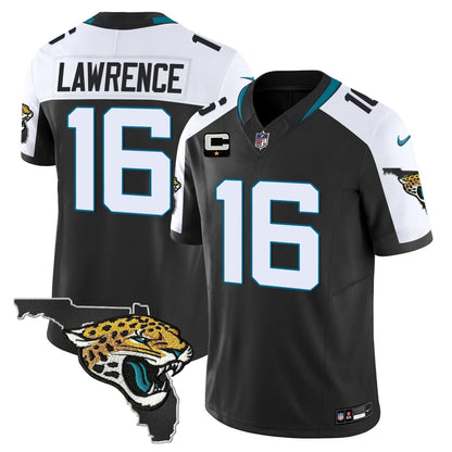 Men's Jacksonville Jaguars Florida Patch Vapor Jersey - All Stitched