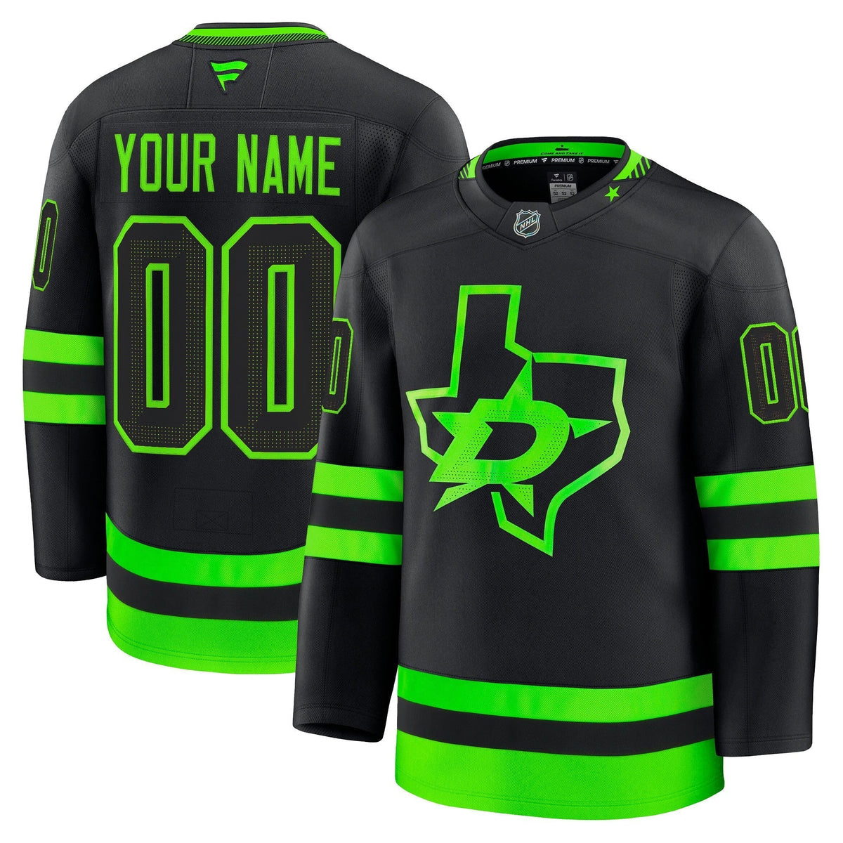 Dallas Stars 2025/26 Premium Custom Jersey - All Stitched