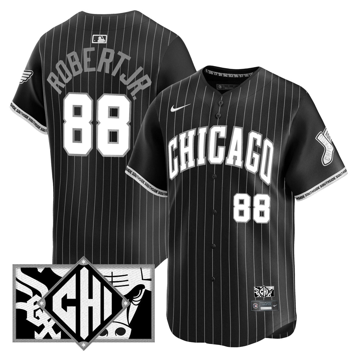 Men's Chicago White Sox 2025 City Connect Vapor Premier Limited Jersey - All Stitched