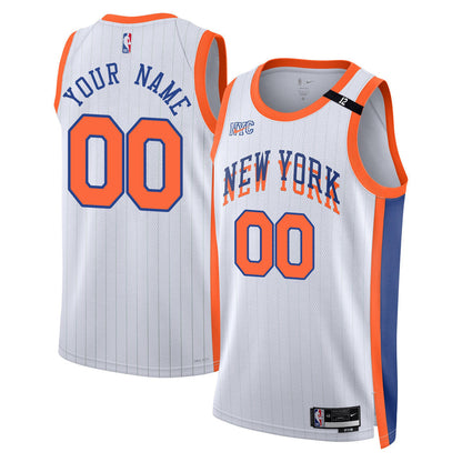 Men's New York Knicks Honour Dick Barnett Jersey - All Stitched