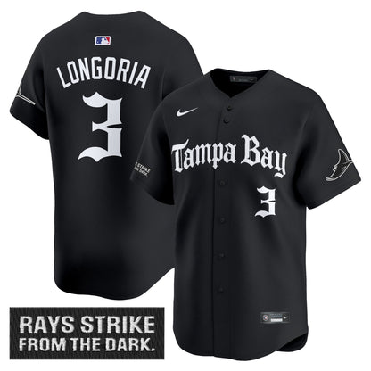 Men's Tampa Bay Rays 'Gothic Deepwater Edition' Vapor Premier Limited Jersey - All Stitched