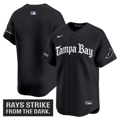 Men's Tampa Bay Rays 'Gothic Deepwater Edition' Vapor Premier Limited Jersey - All Stitched