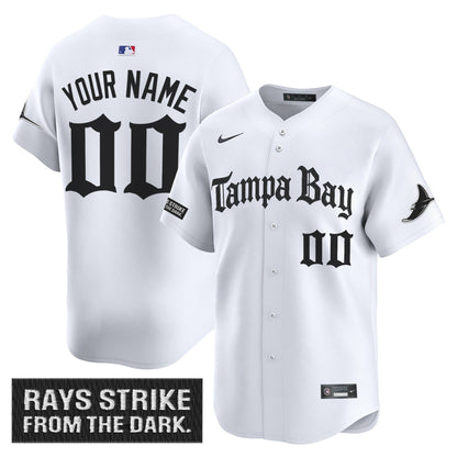 Tampa Bay Rays 'Gothic Deepwater Edition' Vapor Premier Limited Custom Jersey - All Stitched