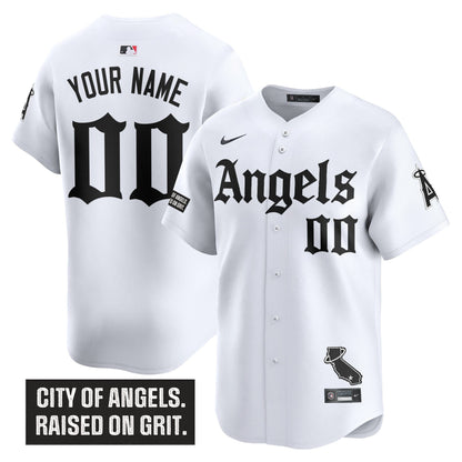 Los Angeles Angels 'Gothic Halo Edition' Vapor Premier Limited Custom Jersey - All Stitched