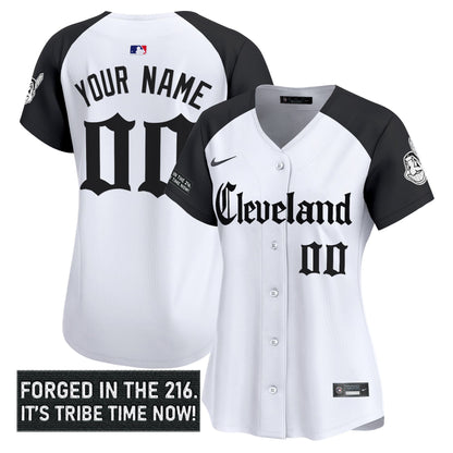 Cleveland Indians 'Gothic Iron Edition' Vapor Premier Limited Custom Jersey - All Stitched