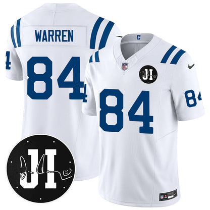 IND Limited 2025 Jersey - Memorial Patch for Jim Irsay - Stitched