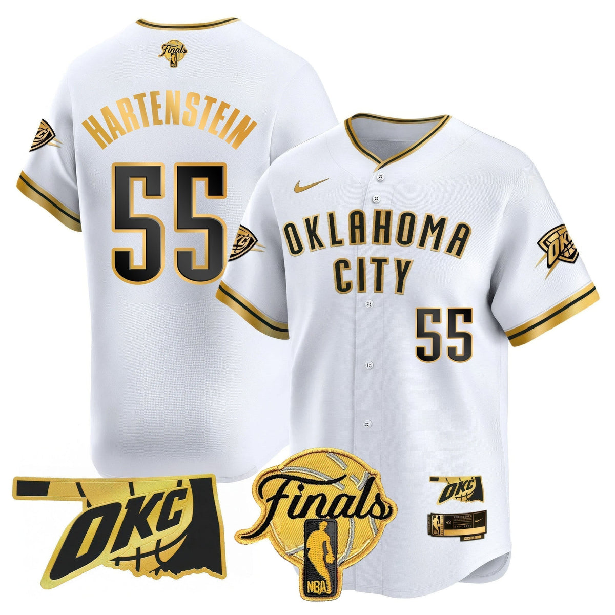OKC Baseball Jersey - Final Patch - Stitched