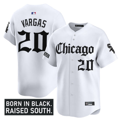 Men's Chicago White Sox 'Gothic South Side Edition' Vapor Premier Limited Jersey - All Stitched