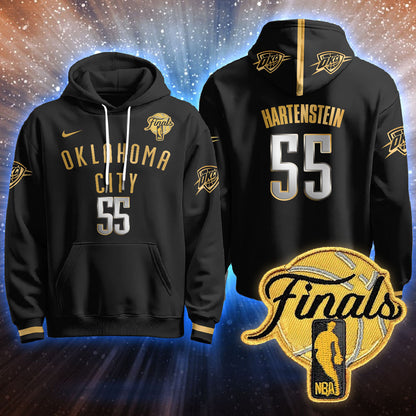 Oklahoma City Thunder Hoodie - Final Patch - All Stitched