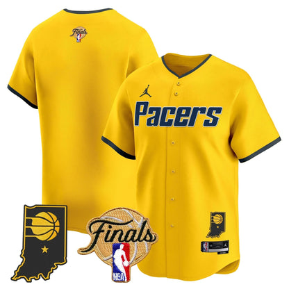 Indiana Pacers 2025 Finals Vapor Baseball Jersey - All Stitched
