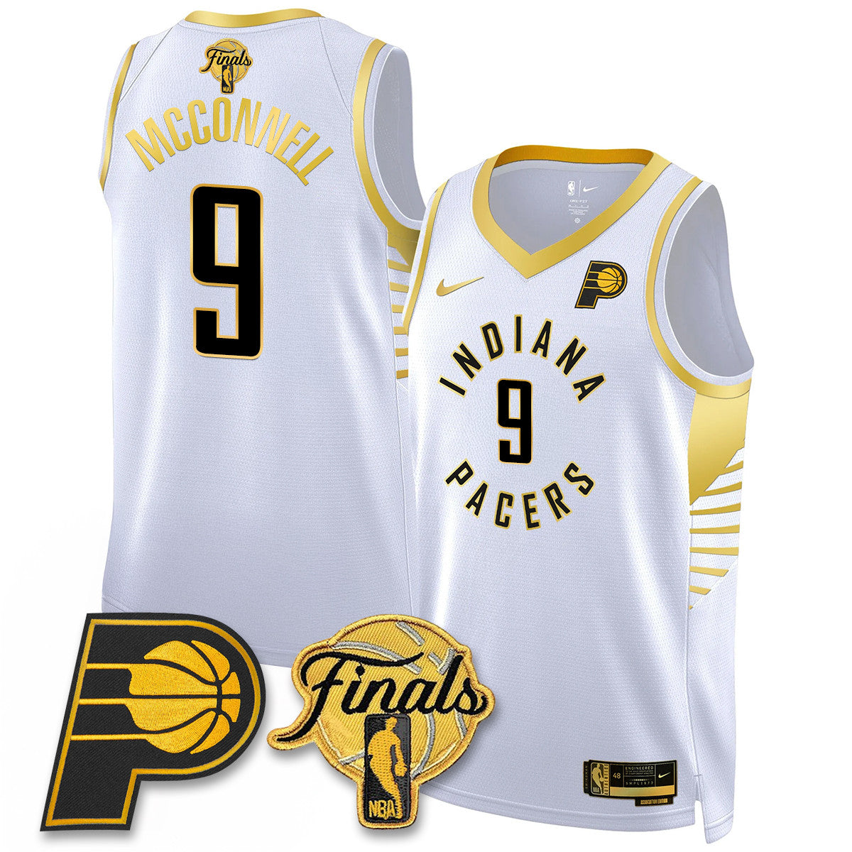 IND Swingman Jersey Final Patch - Stitched