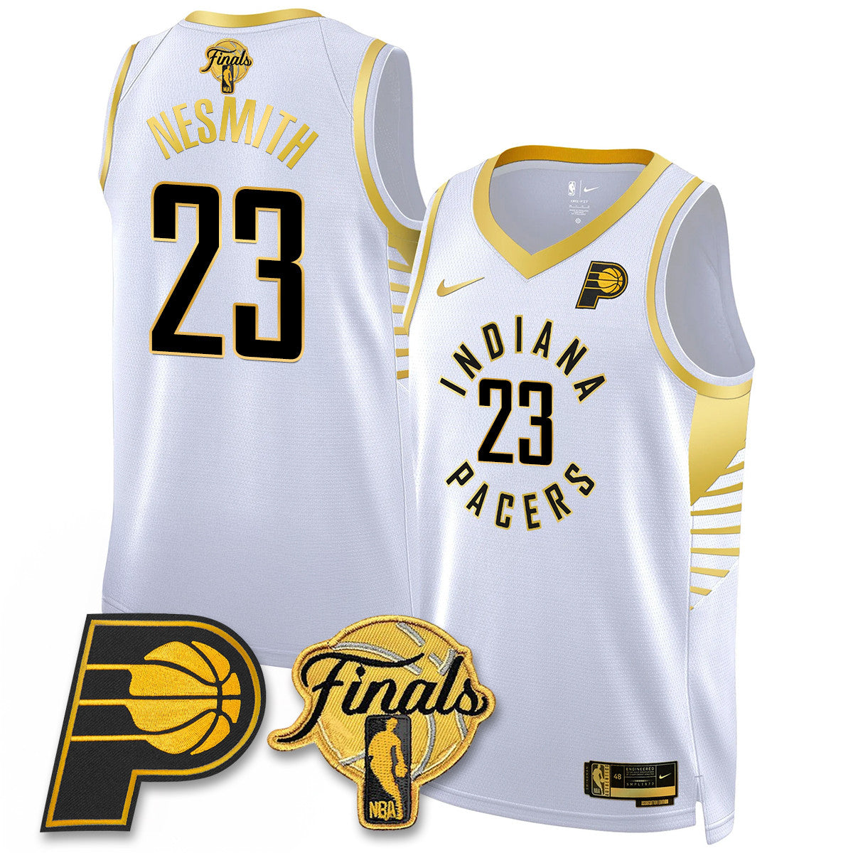 IND Swingman Jersey Final Patch - Stitched