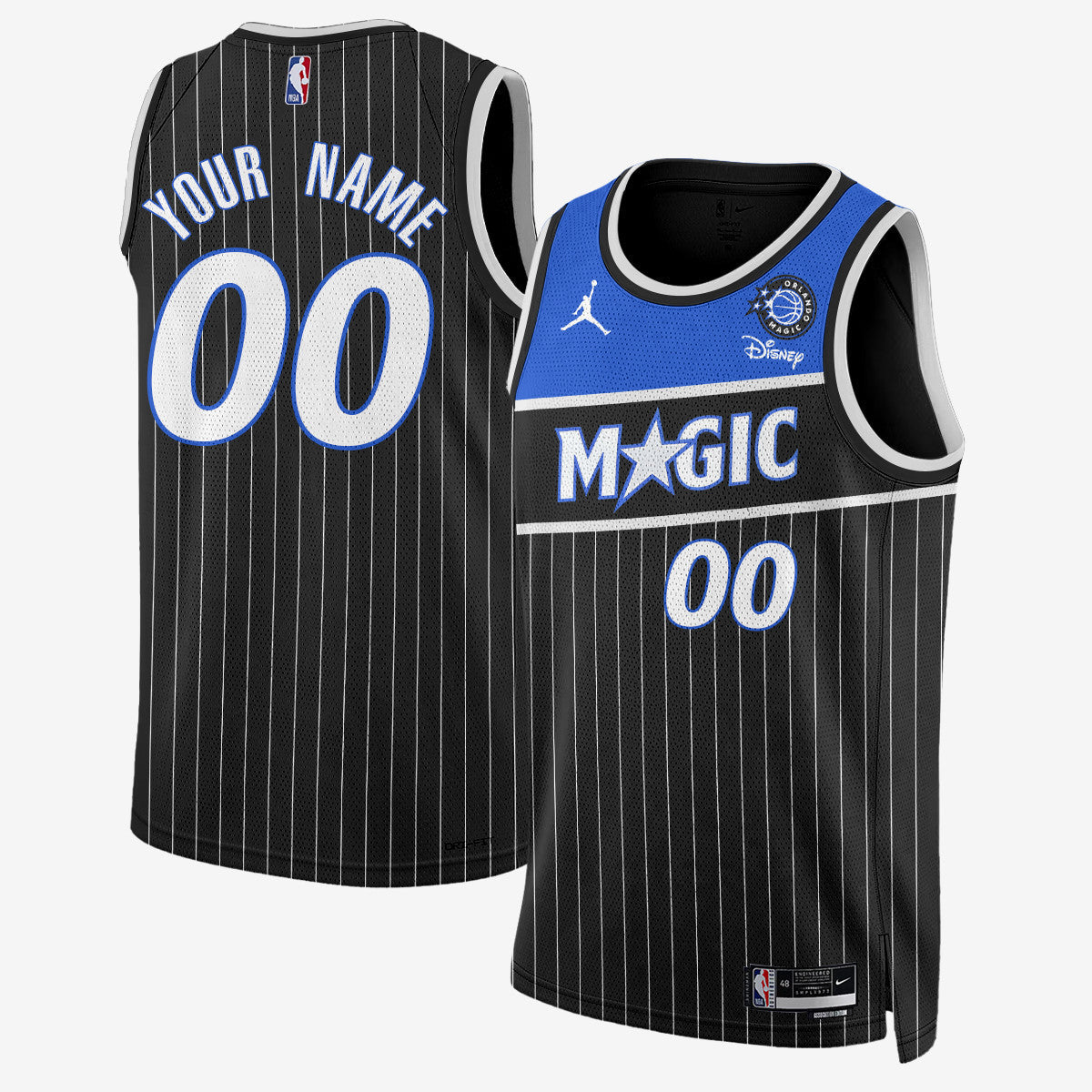Men's Orlando Magic New Generation of Magic Basketball Jersey - All Stitched