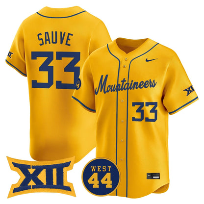 Men's West Virginia Mountaineers 2025 Vapor Premier Limited Jersey - All Stitched