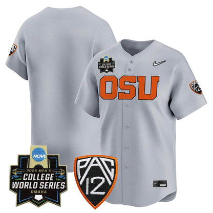 Men's Oregon State Beavers 2025 World Series Vapor Premier Limited Jersey - All Stitched