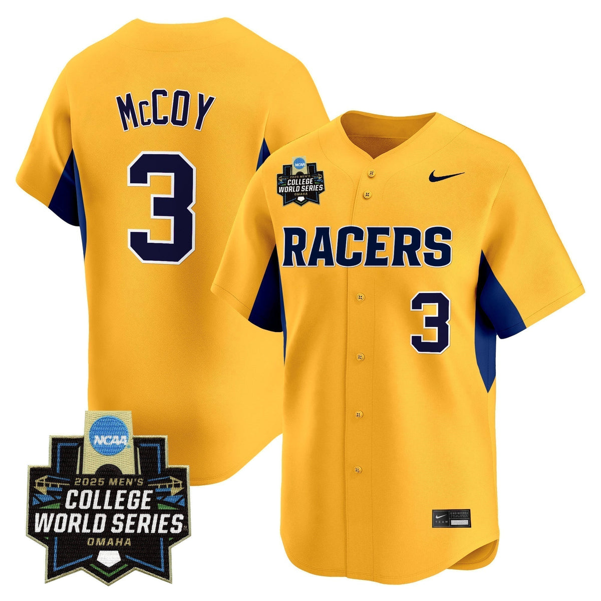 Men's Murray State Racers 2025 World Series Vapor Premier Limited Jersey - All Stitched