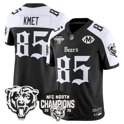 CHI 'Gothic Midway Legacy' NFC North Champions Patch Vapor Limited Jersey - Stitched