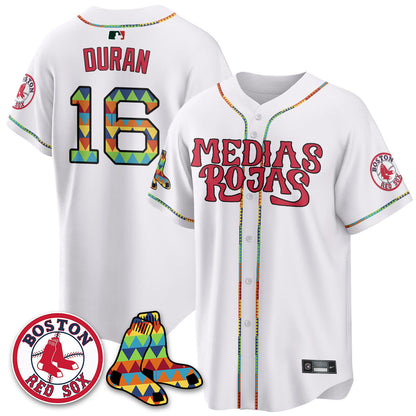 BOS "Medias Rojas" Limited Jersey - Stitched