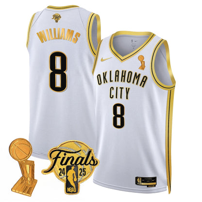 OKC Jersey - Trophy + Final Patch - Stitched