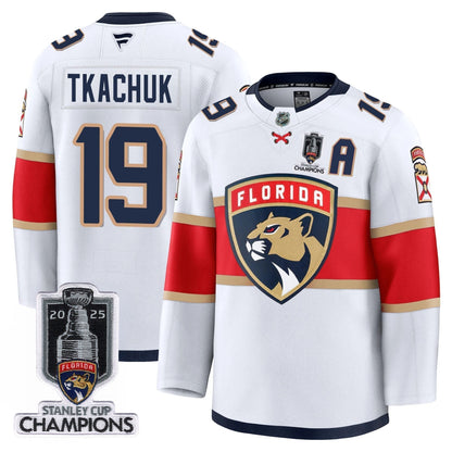 FLA 2025 Stanley Cup Champions Jersey - Stitched