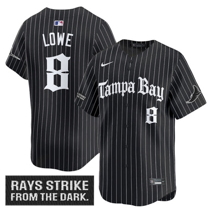 Men's Tampa Bay Rays 'Gothic Deepwater Edition' Vapor Premier Limited Jersey - All Stitched