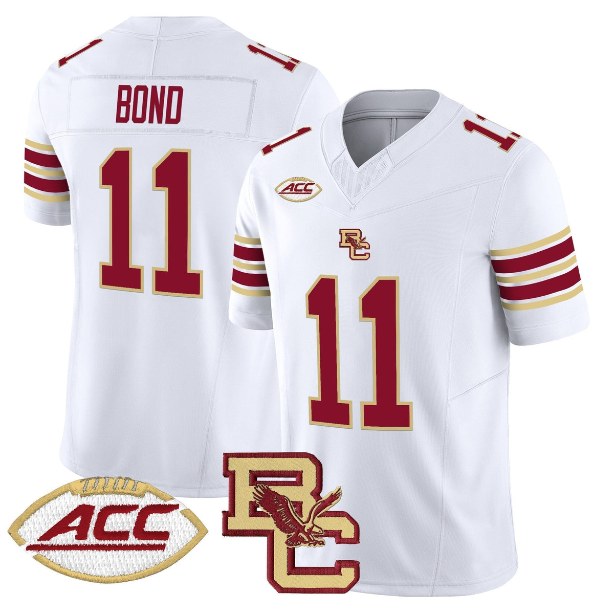 Men's Boston College Eagles 2025 Vapor Limited Jersey - All Stitched
