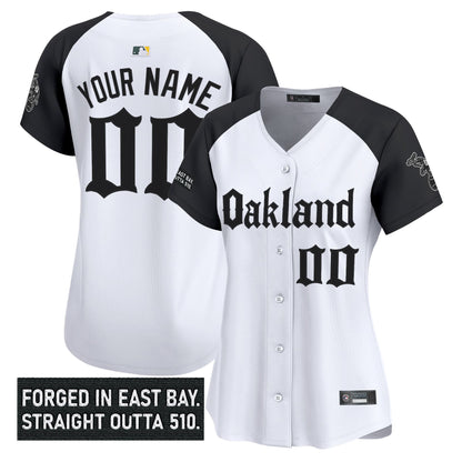 Oakland Athletics 'Gothic East Bay Edition' Vapor Premier Limited Custom Jersey - All Stitched