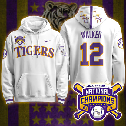 LSU 2025 World Series Champions Limited Hoodie - Stitched