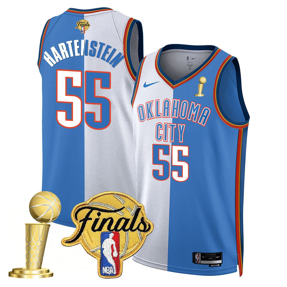 Men's Oklahoma City Thunder 2024-25 Champions Jersey - All Stitched