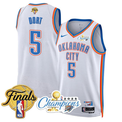 Men's Oklahoma City Thunder 2024-25 Champions Jersey - All Stitched