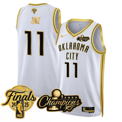 OKC 2024-25 Champions Jersey - Stitched