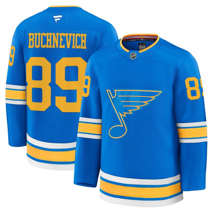 Men's St. Louis Blues 2025/26 Premium Jersey - All Stitched