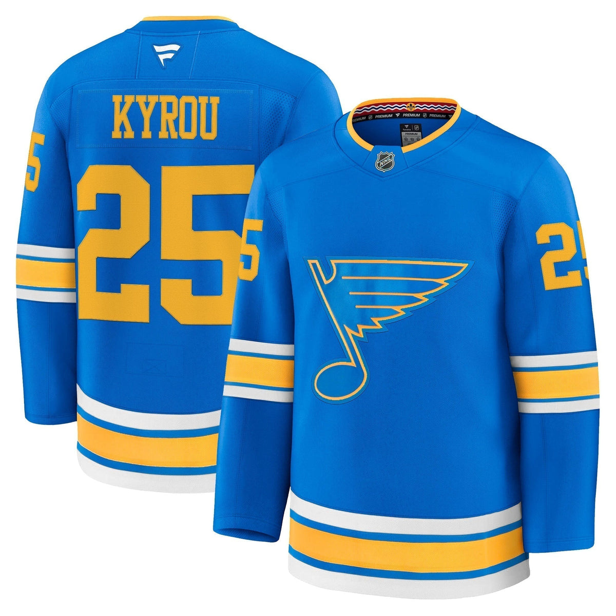 Men's St. Louis Blues 2025/26 Premium Jersey - All Stitched