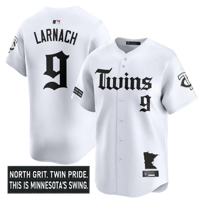 Men's Minnesota Twins 'Gothic North Edition' Vapor Premier Limited Jersey V2 - All Stitched