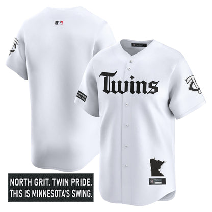 Men's Minnesota Twins 'Gothic North Edition' Vapor Premier Limited Jersey V2 - All Stitched