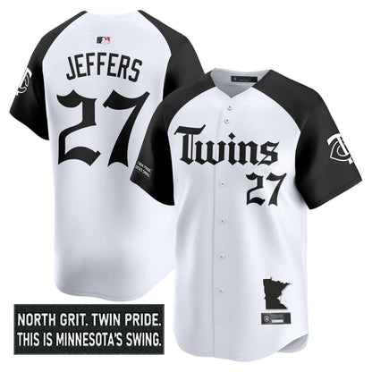 Men's Minnesota Twins 'Gothic North Edition' Vapor Premier Limited Jersey V2 - All Stitched
