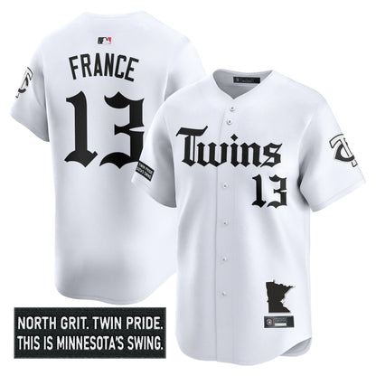 Men's Minnesota Twins 'Gothic North Edition' Vapor Premier Limited Jersey V2 - All Stitched
