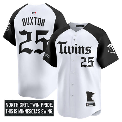 Men's Minnesota Twins 'Gothic North Edition' Vapor Premier Limited Jersey V2 - All Stitched
