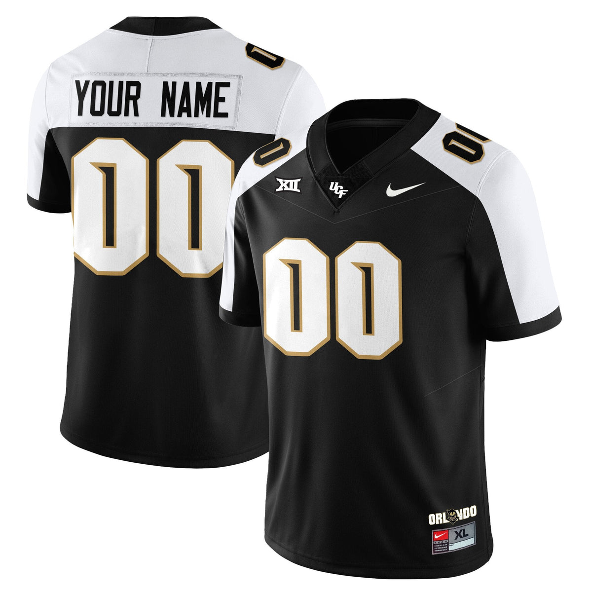 Custom UCF Football 2025 Core Uniforms - All Stitched