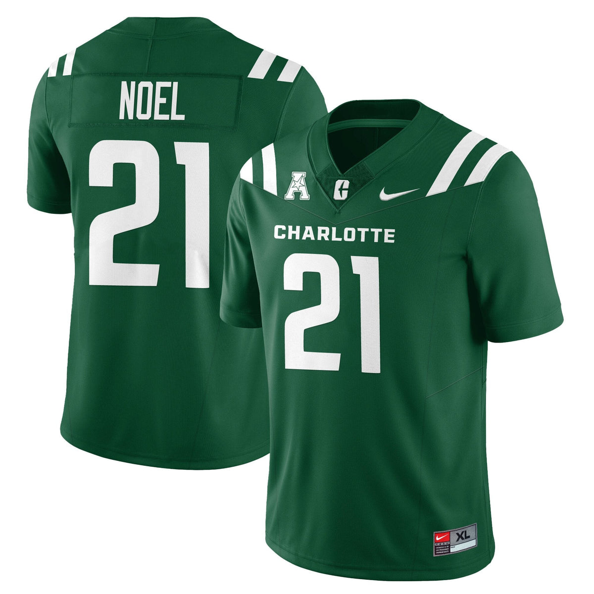 Men's Charlotte 49ers Football 2025 Vapor Limited Jersey - All Stitched